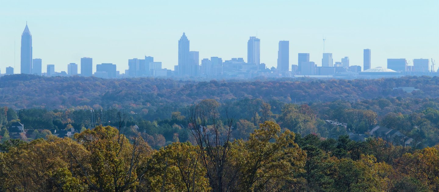 Atlanta city skyline