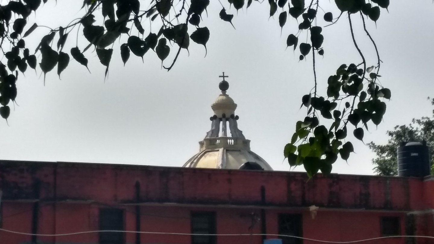 Delhi city skyline