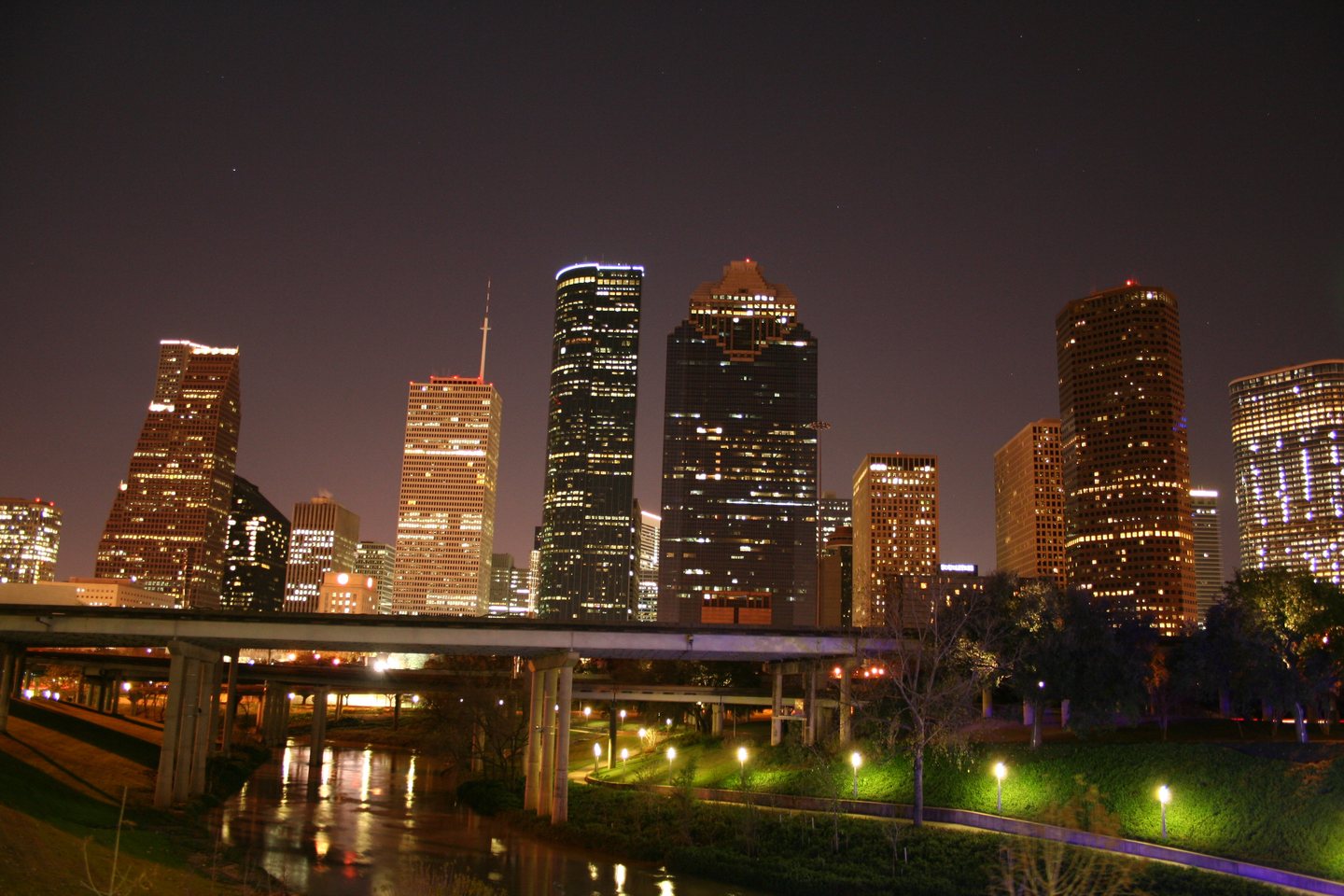 Houston city skyline