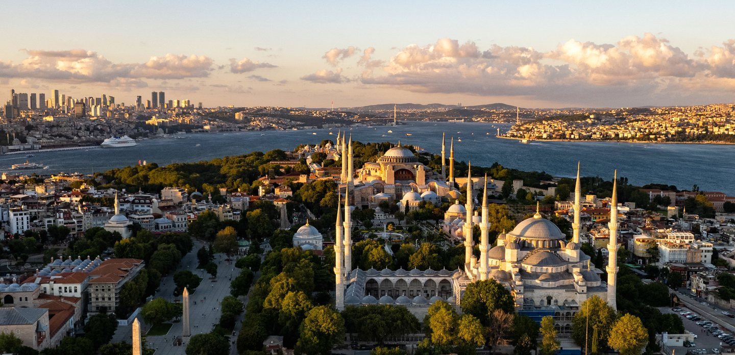 Istanbul city skyline