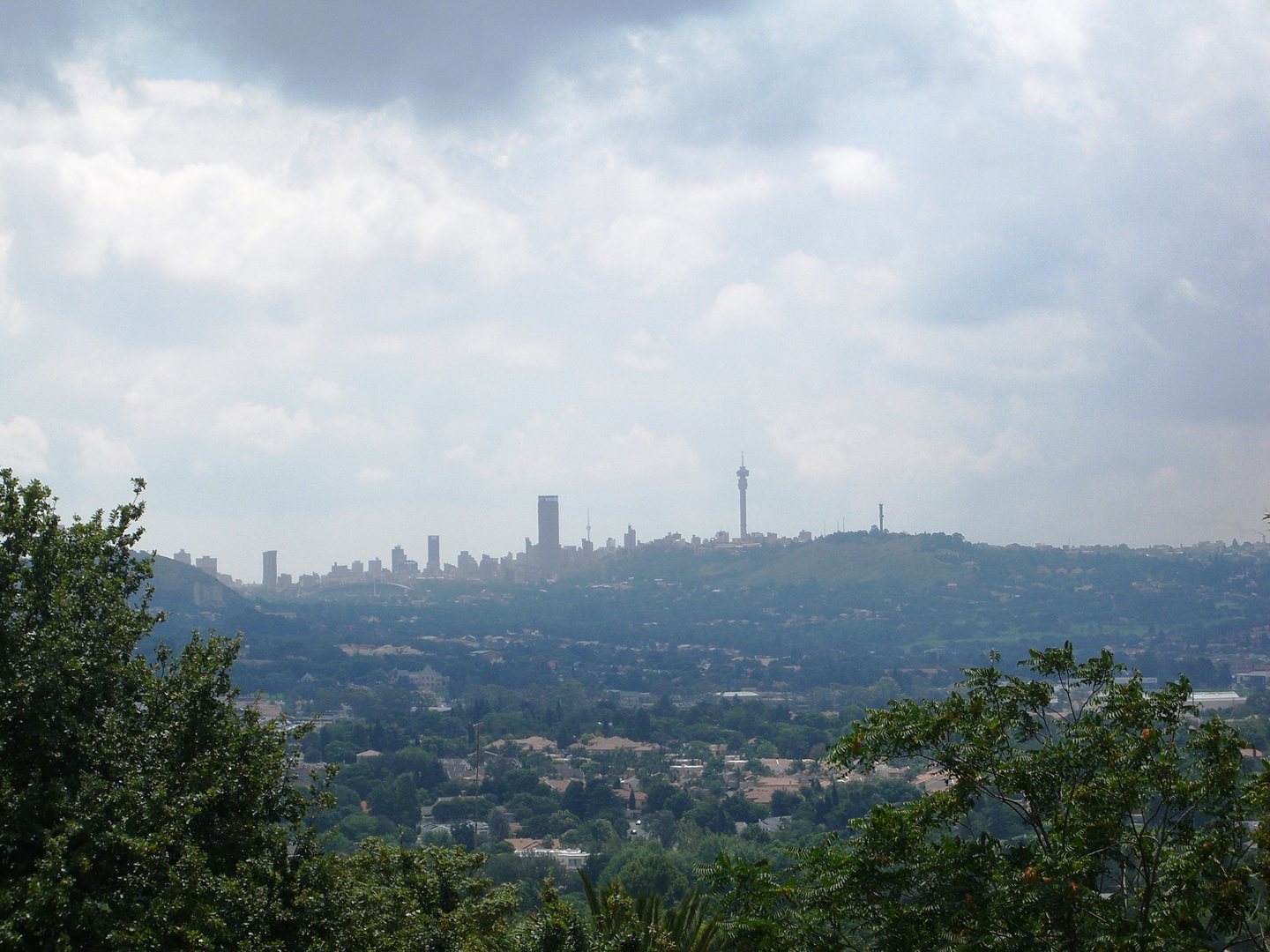 Johannesburg city skyline