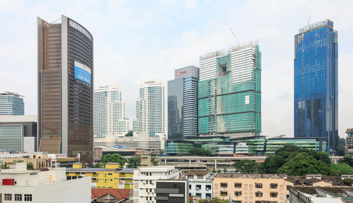 Kuala Lumpur city skyline
