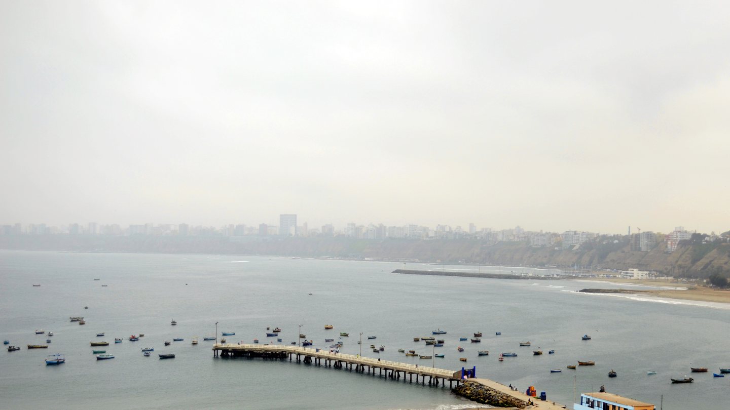 Lima city skyline