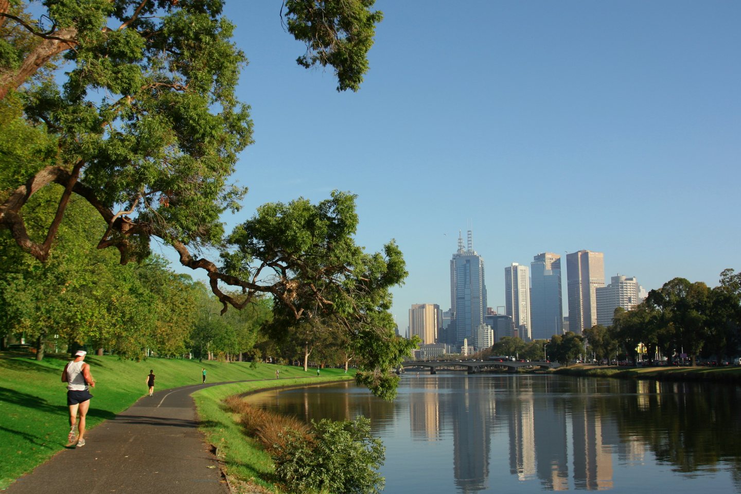 Melbourne city skyline