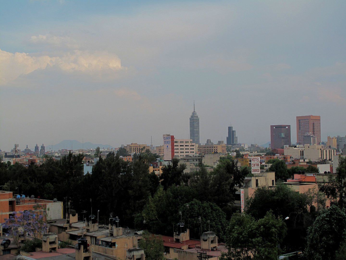 Mexico City city skyline