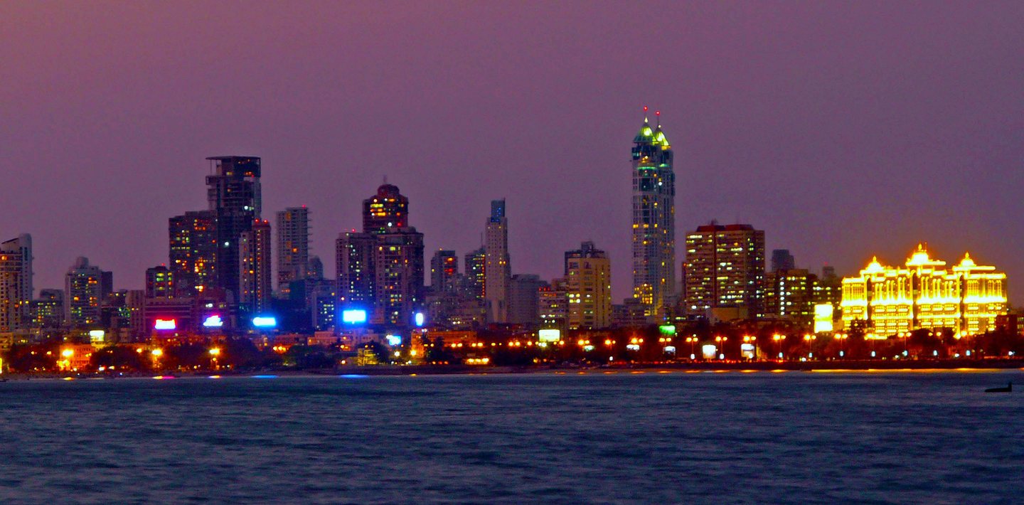 Mumbai city skyline