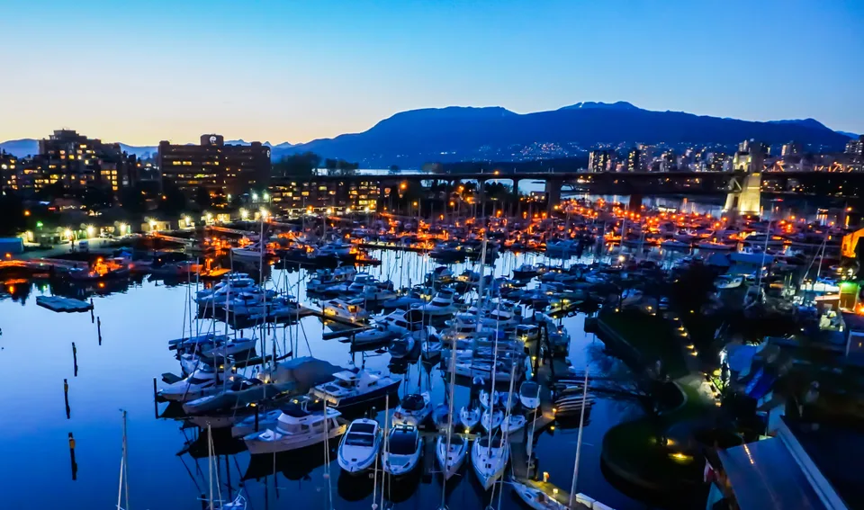 Vancouver city context for YVR Airport