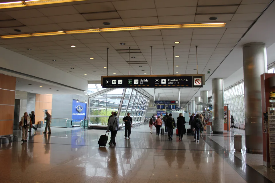Aeroparque Jorge Newbery airport in Buenos Aires