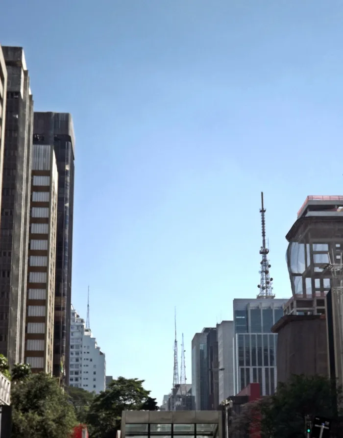 Avenida Paulista skyline in São Paulo