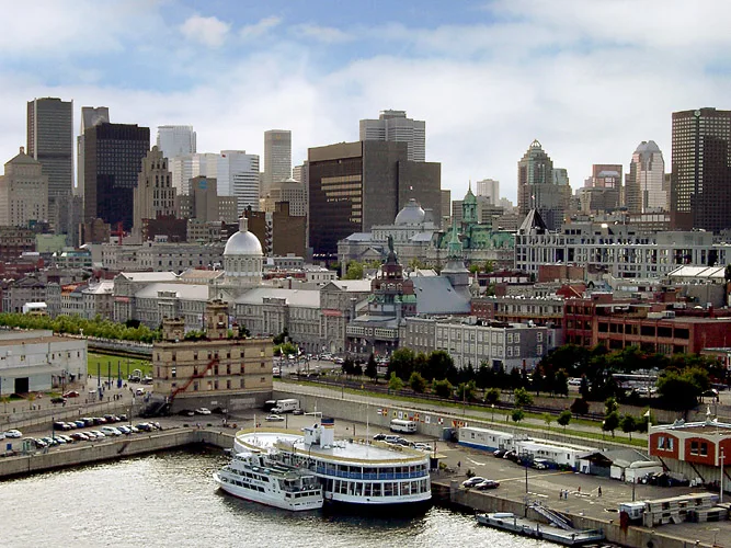 Old Port of Montreal on the waterfront