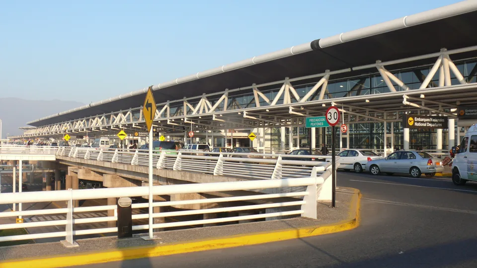 Passenger terminal at Arturo Merino Benítez International Airport