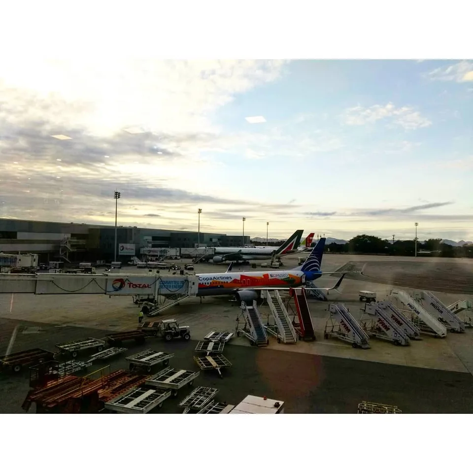 Terminal 2 at Galeão International Airport in Rio de Janeiro