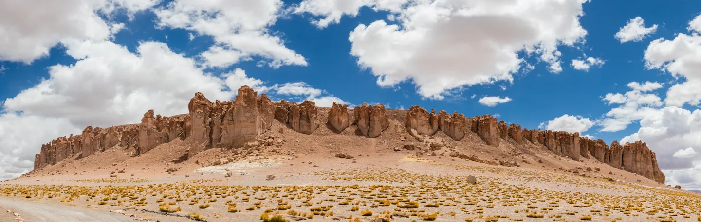 Catedrales de Tara landscape in the Atacama region of Chile